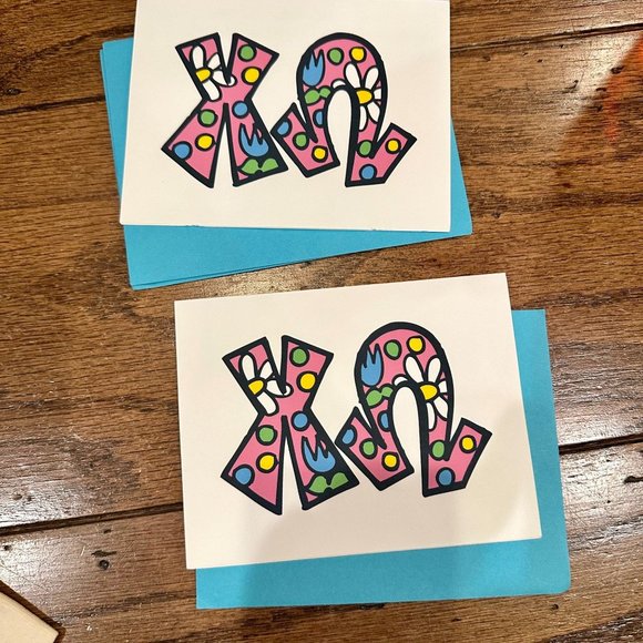 Large Chi Omega XO Owl Greek Life Bundle Lot - Picture 4 of 12